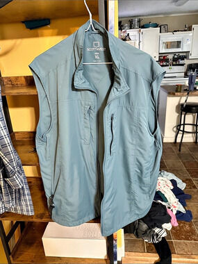 SCOTTeVEST Fleece 5.0 Vest TEC Vest in Blue XL